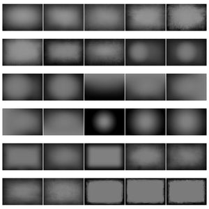 Texturised Vignette Overlays